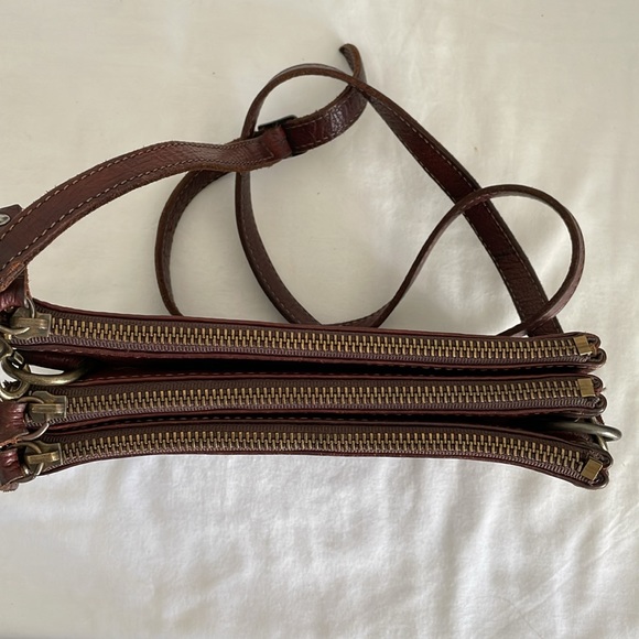 Frye JENNA leather studded crossbody bag - Picture 6 of 9